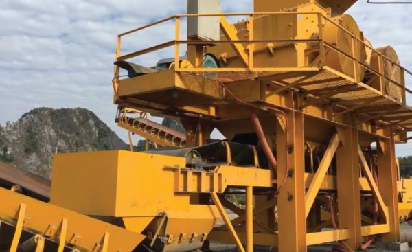 Dây truyền máy nghiền và sàng tuyển cát, sỏi